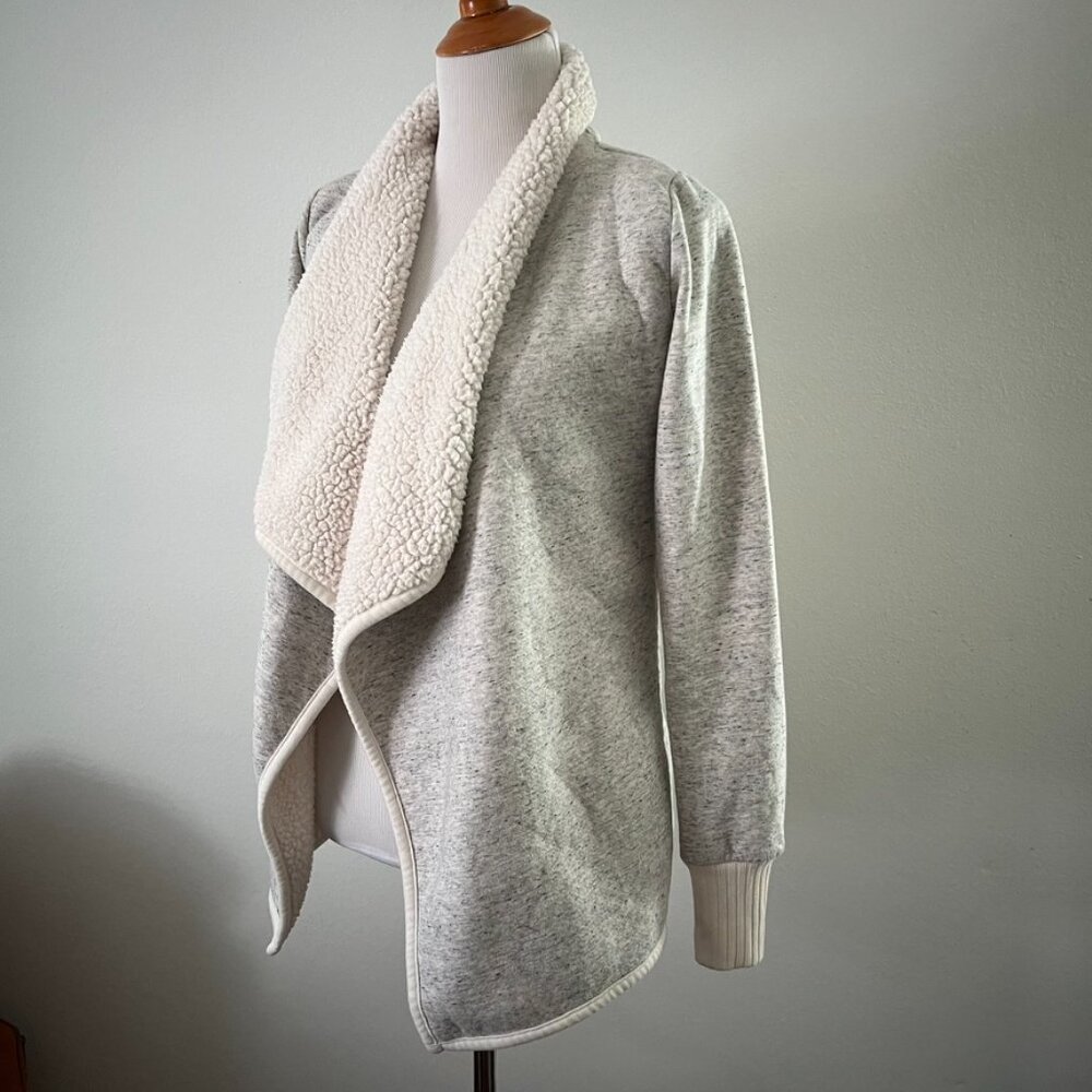 Abercrombie Soft And Easy Sherpa Lined Cardigan O… - image 1